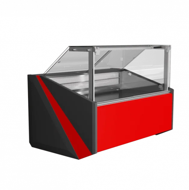 FGL160 Straight glass refrigerated displays