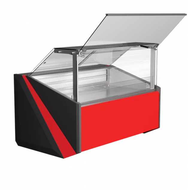 FGL160A Straight glass refrigerated displays