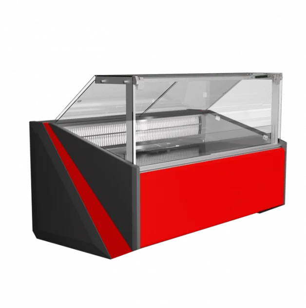 FGL190 Straight glass refrigerated displays