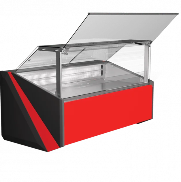 FGL190A Straight glass refrigerated displays