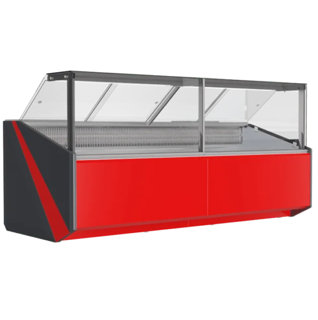 FGL260 Straight glass refrigerated displays