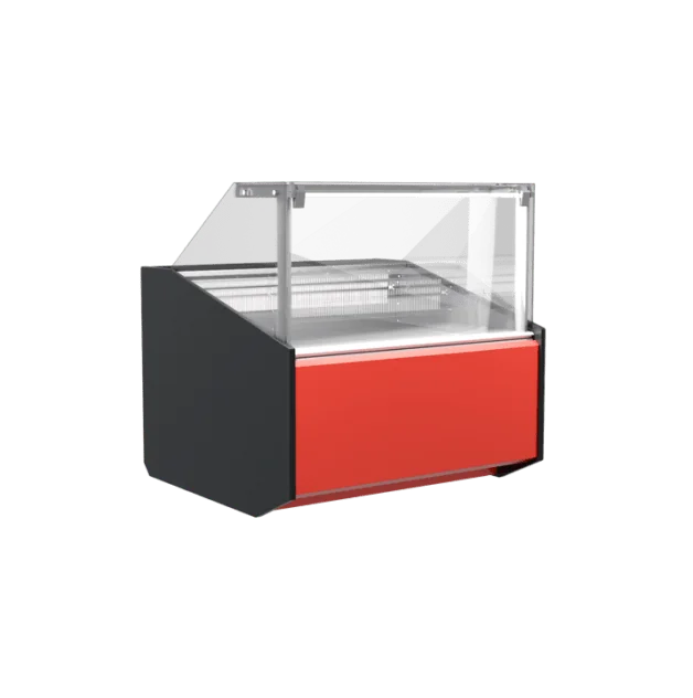 FGO130 Straight glass refrigerated displays