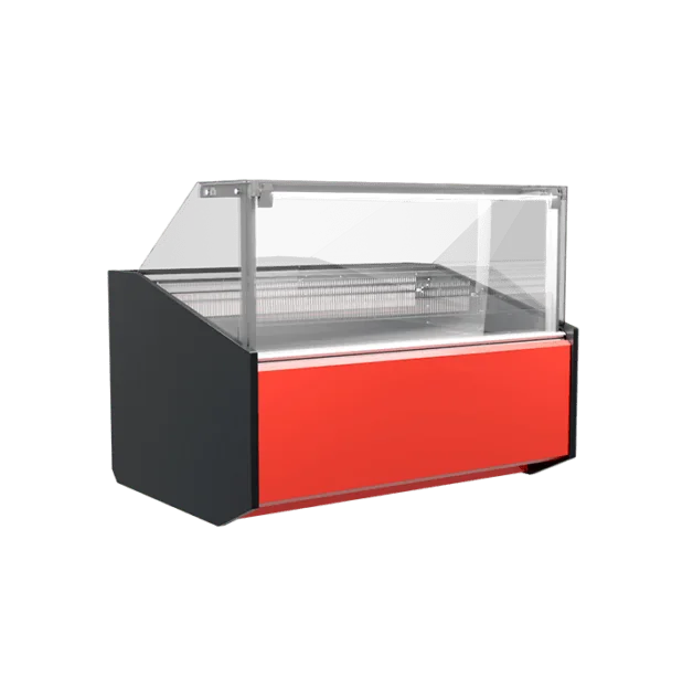FGO160A Straight glass refrigerated displays