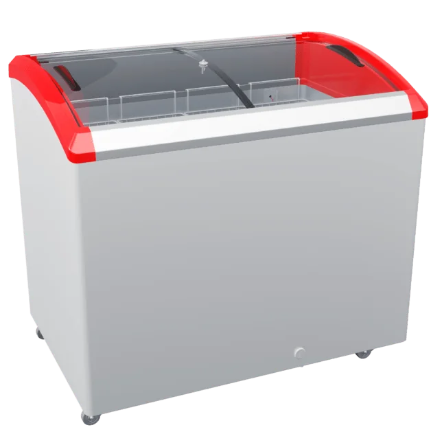 M300SF Congelatori a vetro curvo