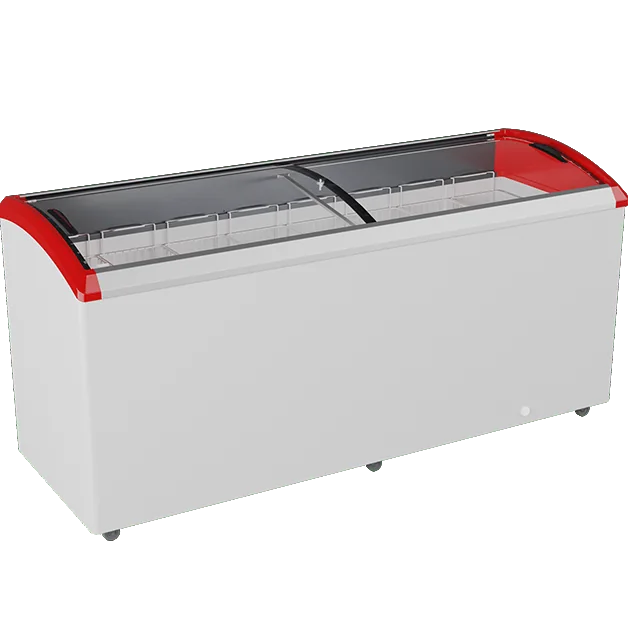 M700SF Congelatori a vetro curvo